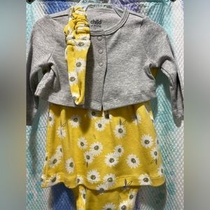 Carters 3 piece outfit